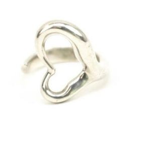 Tiffany & Co. Open heart ring size 7